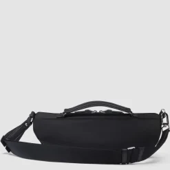 DAMES Piquadro Women's bum bag in fabric and leather