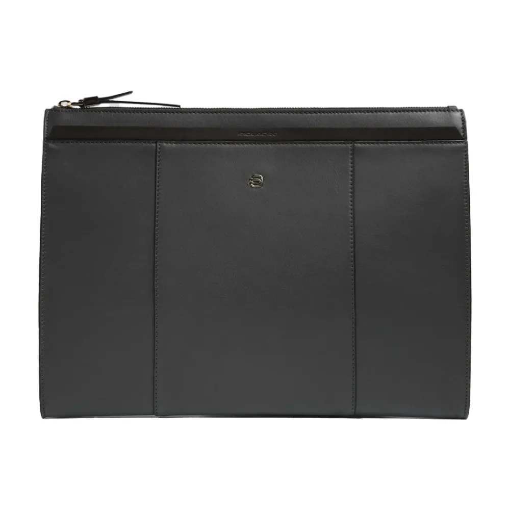 DAMES Piquadro Laptoptassen^Women's clutch for laptop or iPad®Pro 12,9