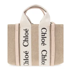 DAMES Chloé Woody Mini shopper tas
