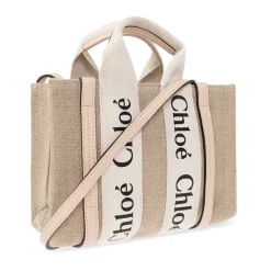 DAMES Chloé Woody Mini shopper tas