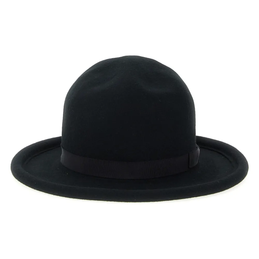 Heren Yohji Yamamoto Hoeden^Wool B Tube Brim Plain MTN Hat