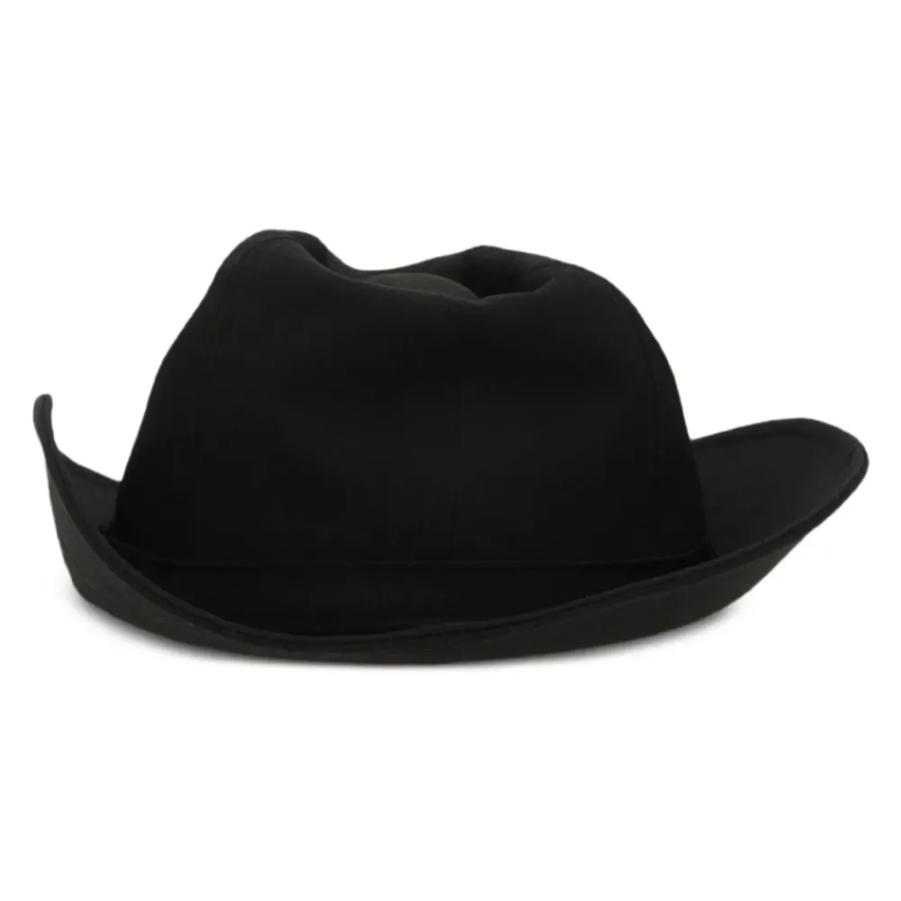 DAMES Yohji Yamamoto Wool Gabardine Fedora Hat