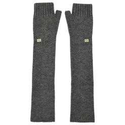 DAMES Ganni Wool Yak Mix Vingerloze Handschoenen