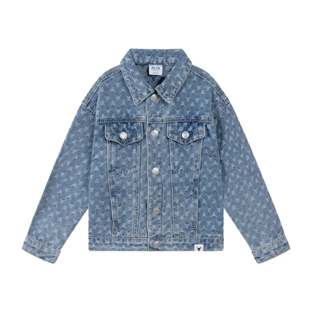 ALIX The Label Jassen^Woven Bull Denim Jacket