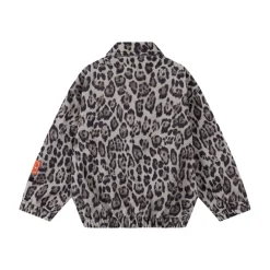 ALIX The Label Woven Jaguar Denim Jacket