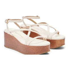 DAMES Stuart Weitzman Sleehakken^Wovette Wedge