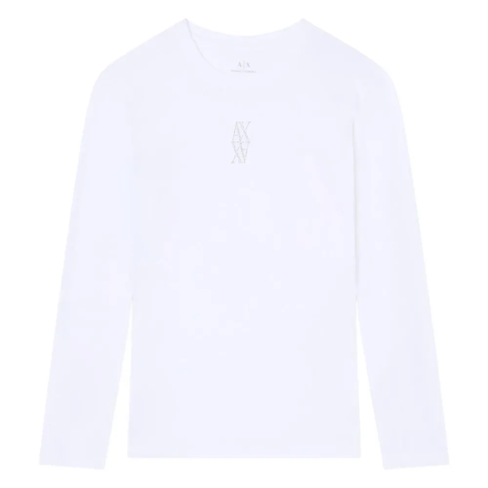 DAMES Armani Exchange Shirts^XW001350 AF17172 Long-sleeve T-shirt