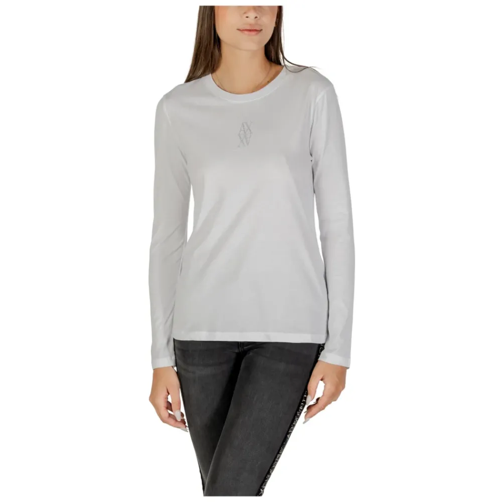 DAMES Armani Exchange Shirts^XW001350 AF17172 Long-sleeve T-shirt