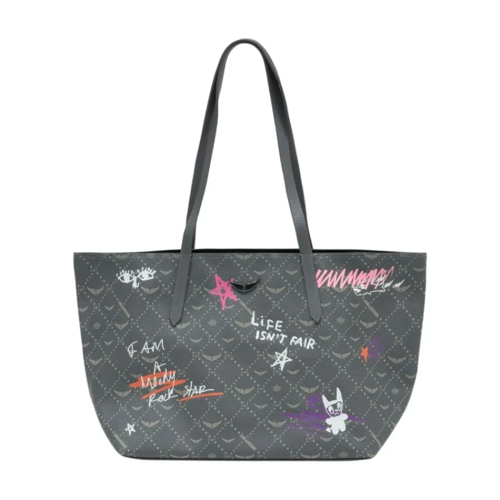 DAMES Zadig & Voltaire Z Shopper Monogram Tag