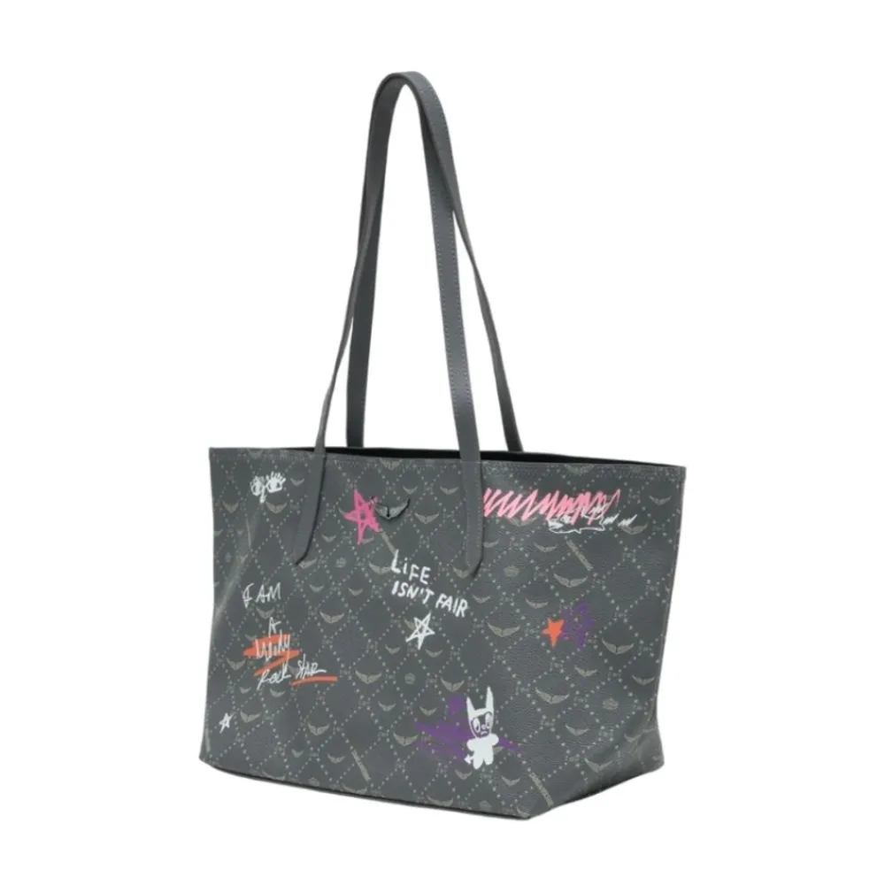 DAMES Zadig & Voltaire Z Shopper Monogram Tag