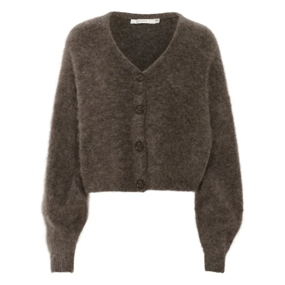 DAMES Gestuz Zachte Cardigan met Pofmouwen