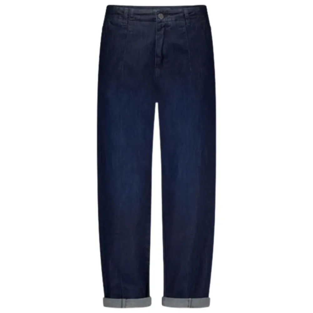 DAMES Summum Woman Jeans^Zachte Fijne Twill Tapered Jeans in