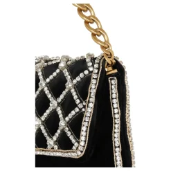 DAMES Balmain Zachte fluwelen en parels 1945 zak