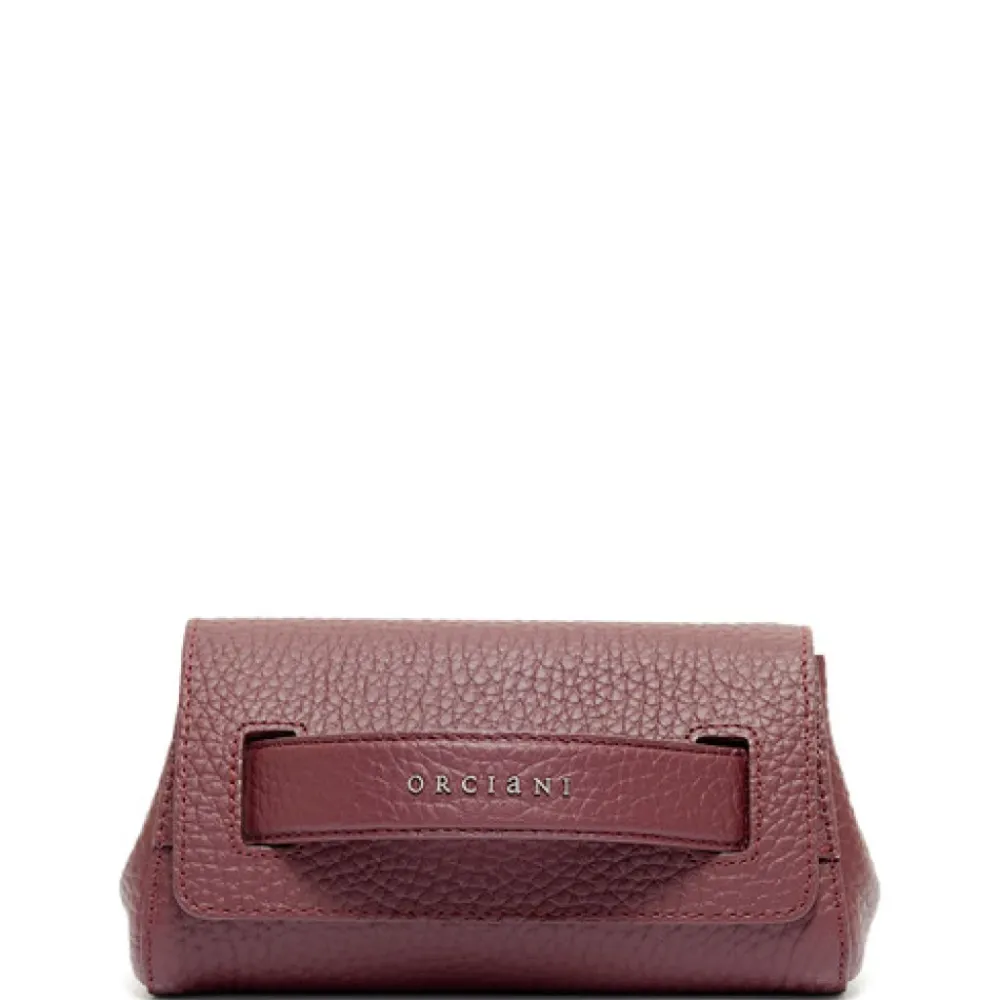 DAMES Orciani Zachte leren clutch Gossip in Chianti