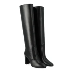 DAMES Via Roma 15 Enkellaarsjes^Zachte Nero Stijlvolle Schoenen