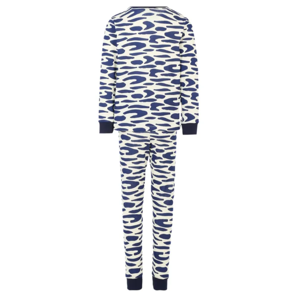 Petit Bateau Nachtkleding^Zebra Detail Ivoor Pyjama Set