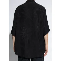 Heren Balenciaga Overhemden^Zijden overhemd met zak