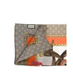 DAMES Gucci Sjaals^Zijden sjaal