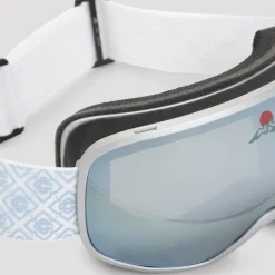 Casablanca Zilver en Wit Ski Goggles