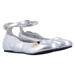 Stella McCartney Ballerina'S^Zilveren Swan Ballerina Espadrilles