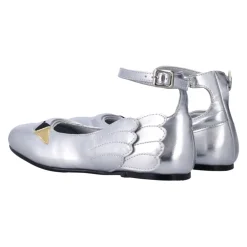 Stella McCartney Ballerina'S^Zilveren Swan Ballerina Espadrilles