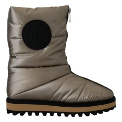 Heren Dolce & Gabbana Snowboots^Zilveren Winter Mid Calf Laarzen