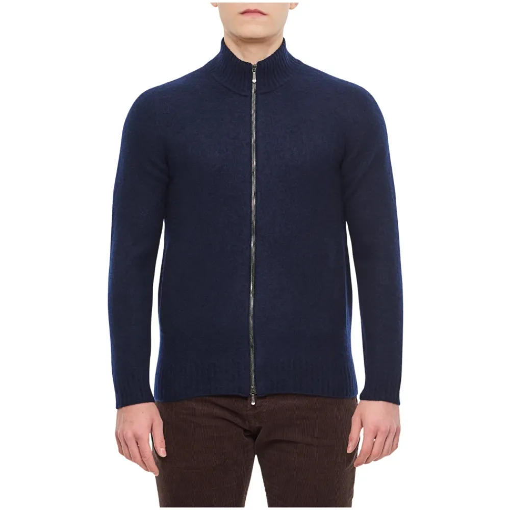 Heren Drumohr Zip-through