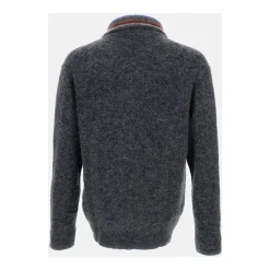 Heren Paul Smith Zip-Up Turtleneck Sweater
