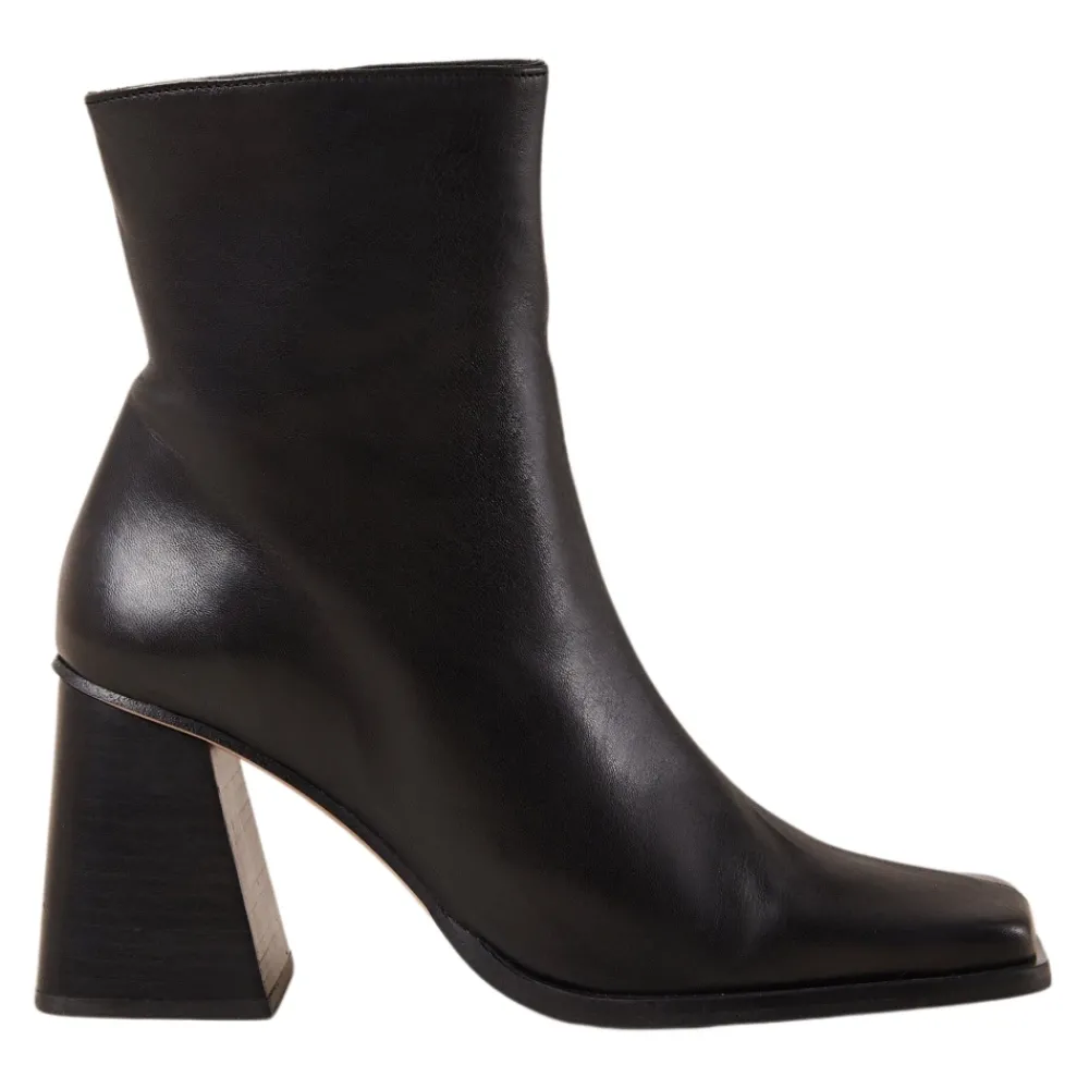 DAMES ALOHAS Enkellaarsjes|Laarzen^Zuid e Leren Enkellaarzen