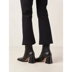 DAMES ALOHAS Enkellaarsjes|Laarzen^Zuid e Leren Enkellaarzen