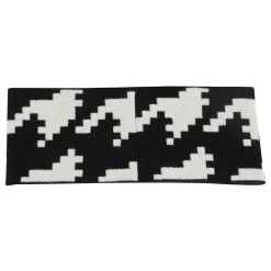 DAMES Perfect Moment & Wit Bedrukte Wollen Hoofdband