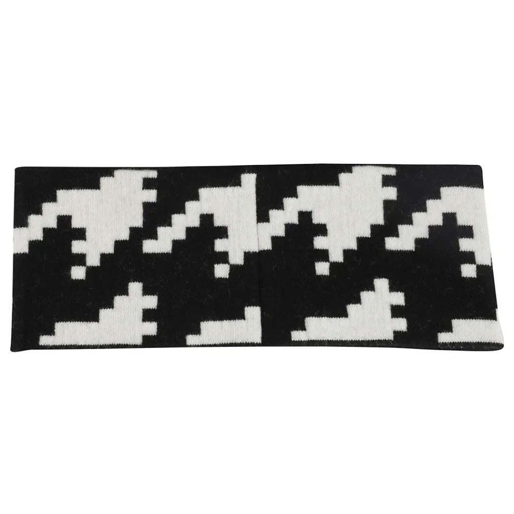 DAMES Perfect Moment & Wit Bedrukte Wollen Hoofdband