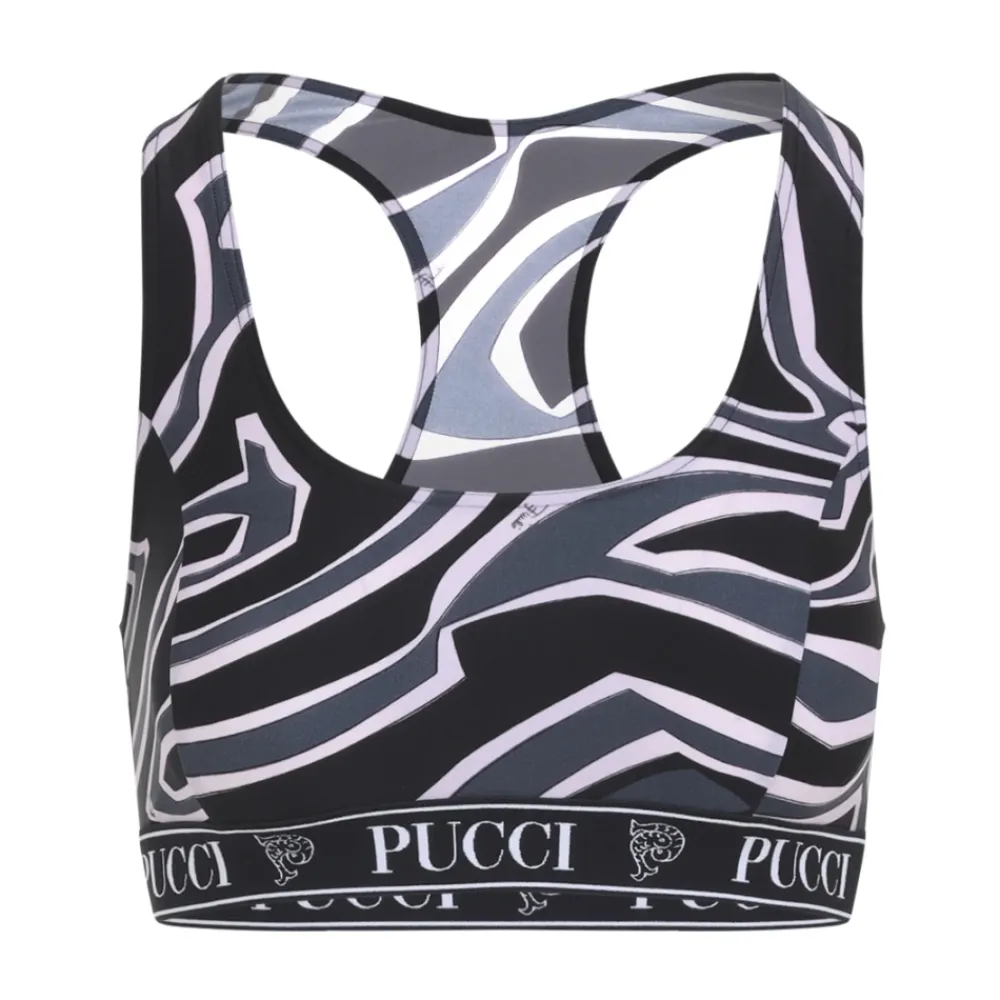 Pucci Zwart Bovenkleding voor Vrouwen AW25