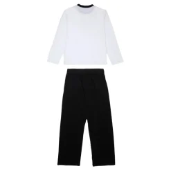 Diesel Zwart Pyjama Set met Rood Logo