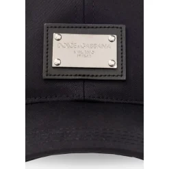 Heren Dolce & Gabbana Petten^e Baseballpet met Metalen Logo