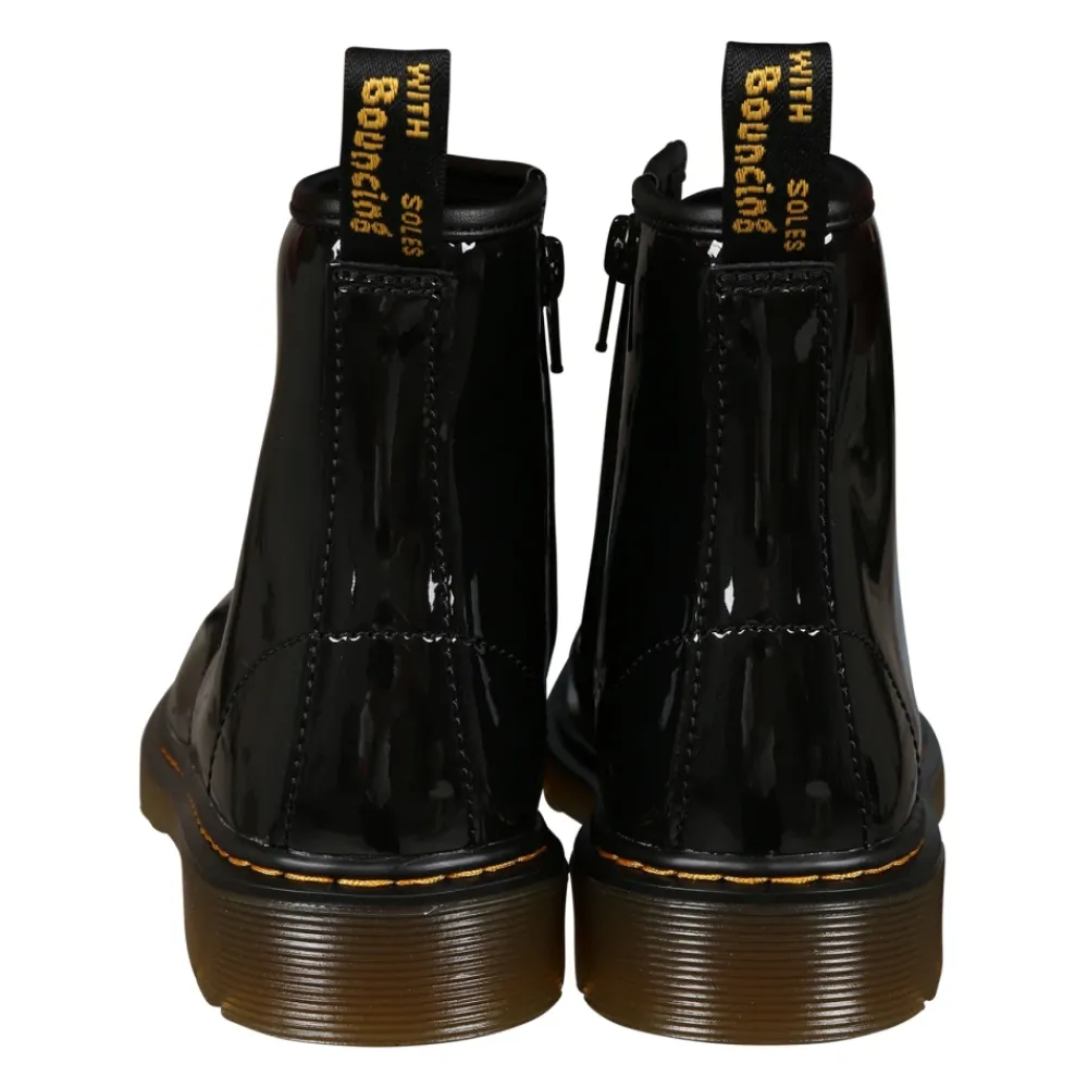 Dr. Martens Laarzen^e Biker Boots met Lakleer