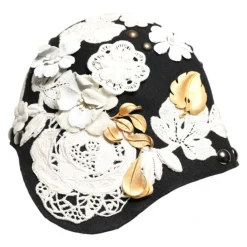 DAMES Dolce & Gabbana Hoeden^e Bloemen Gouden Blad Cloche Hoed