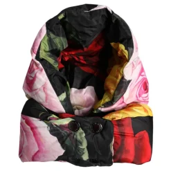 DAMES Dolce & Gabbana Zwarte bloemenprint hoofdband hoed