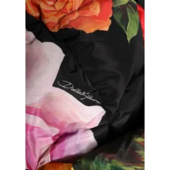 DAMES Dolce & Gabbana Zwarte bloemenprint hoofdband hoed