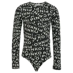 PINKO e body met lange mouwen en logoprint