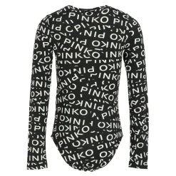PINKO e body met lange mouwen en logoprint