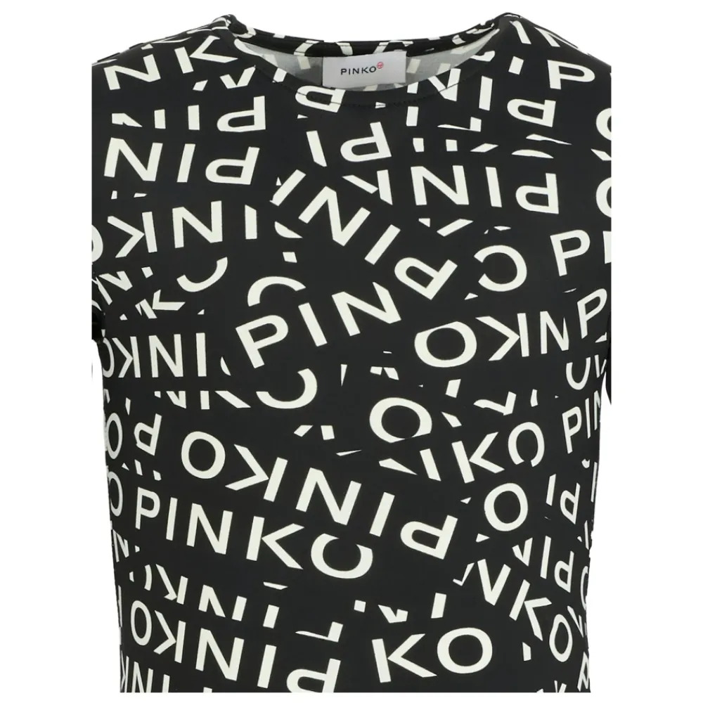 PINKO e body met lange mouwen en logoprint