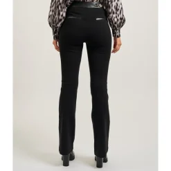 DAMES Fracomina Broeken^e Bootcut Stretch Broek met Riem