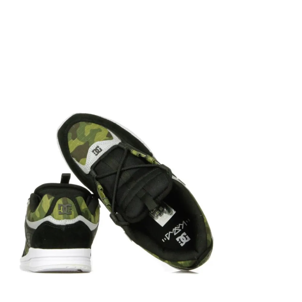 DC Shoes Zwarte Camo Print Heren Skate Schoenen