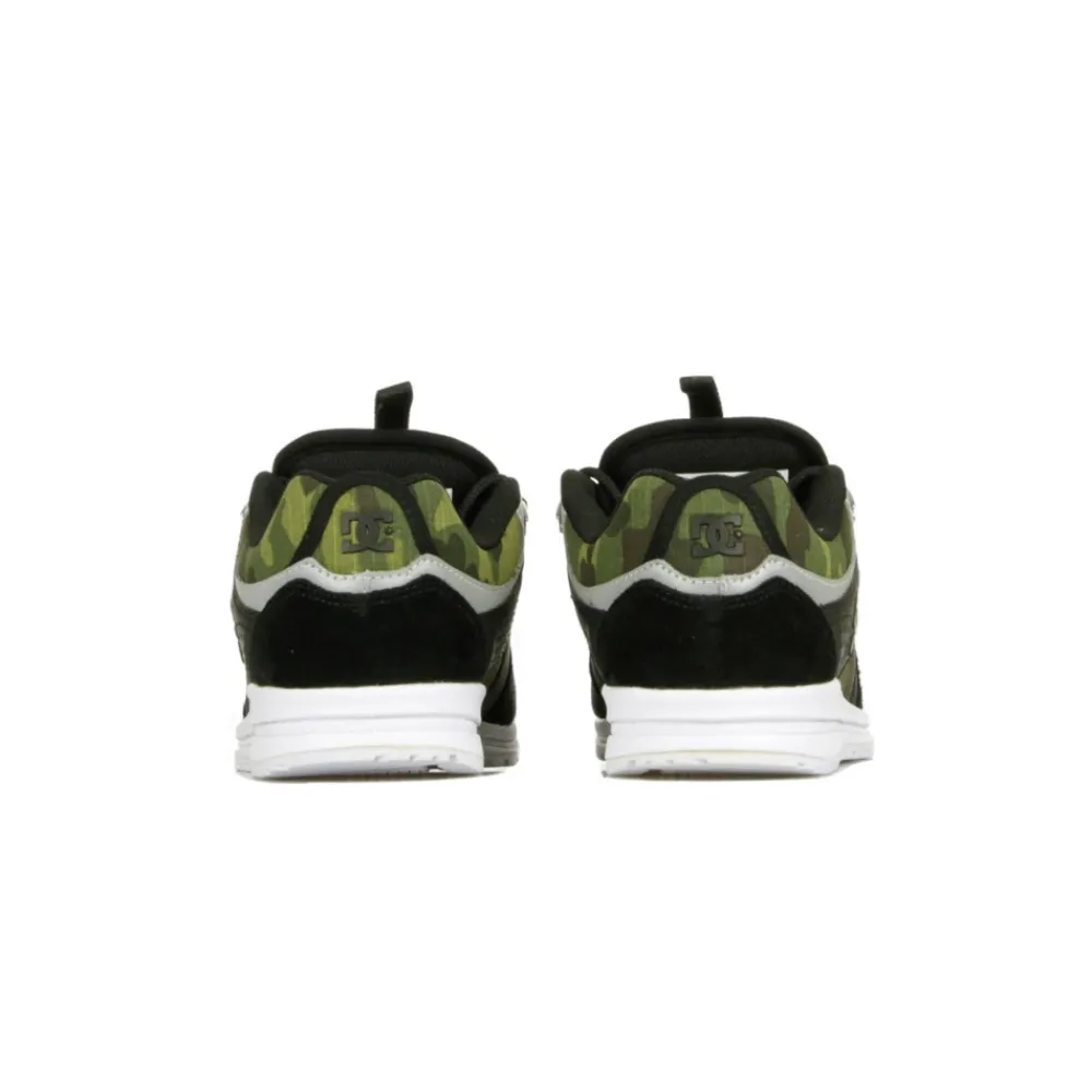 DC Shoes Zwarte Camo Print Heren Skate Schoenen