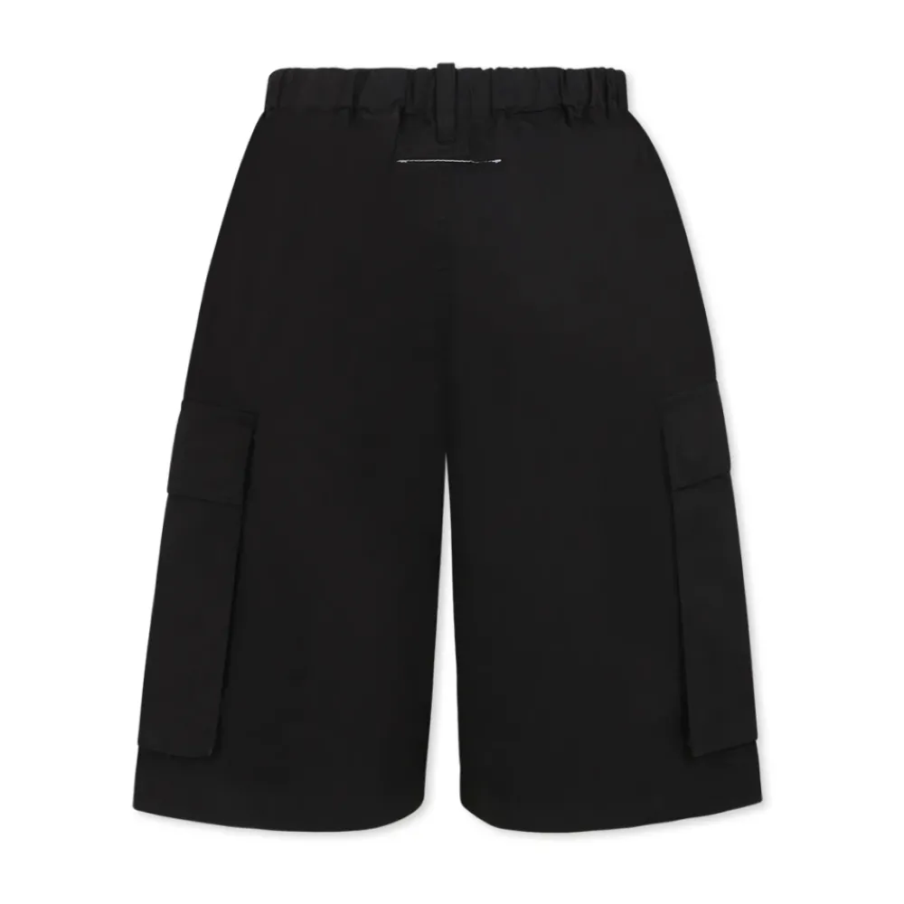 MM6 Maison Margiela e cargoshorts met geborduurd logo