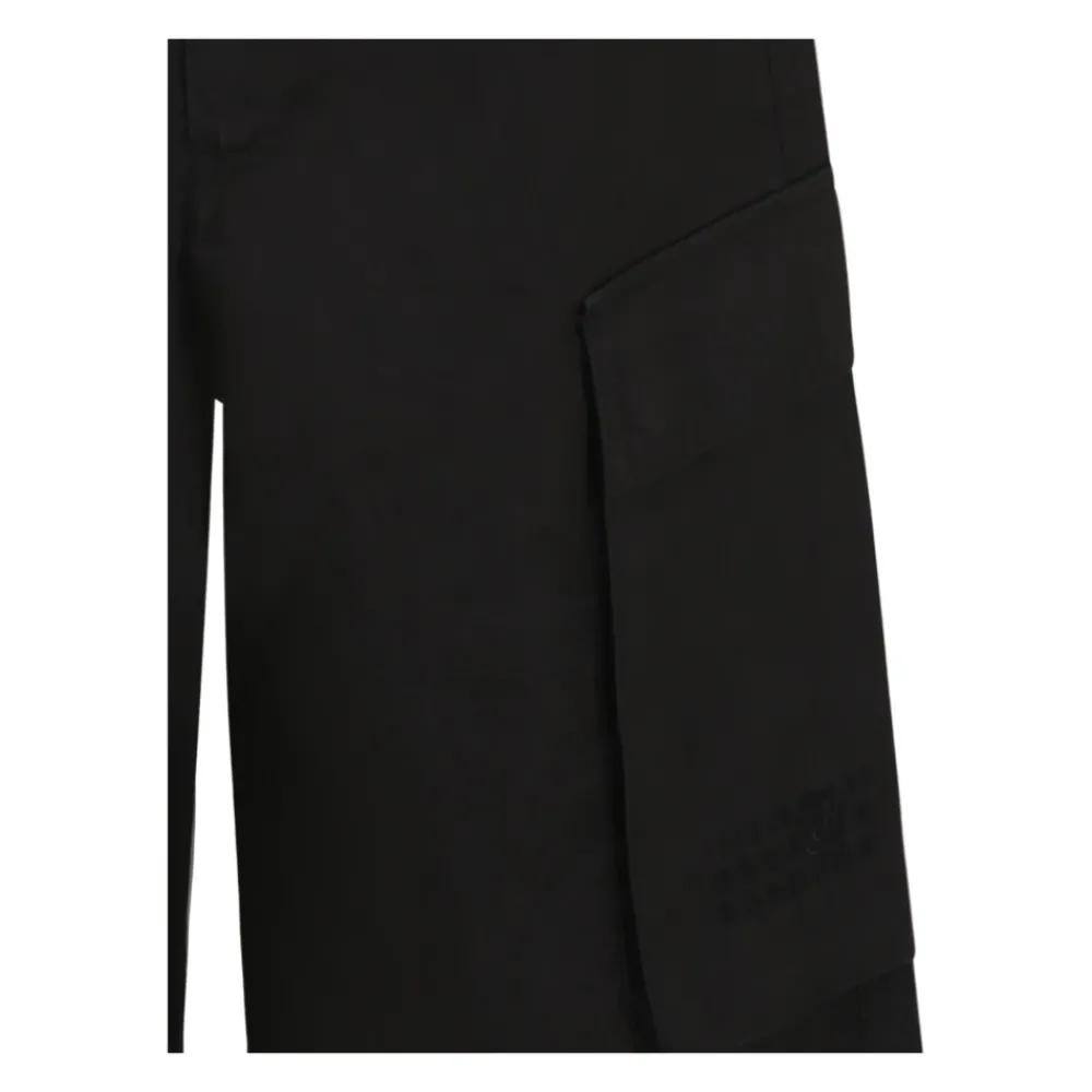 MM6 Maison Margiela e cargoshorts met geborduurd logo