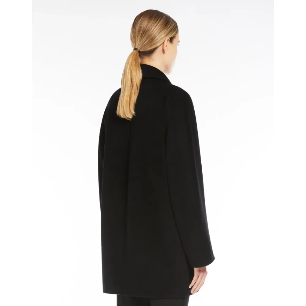 DAMES Max Mara e Conische Wol Kasjmier Jas