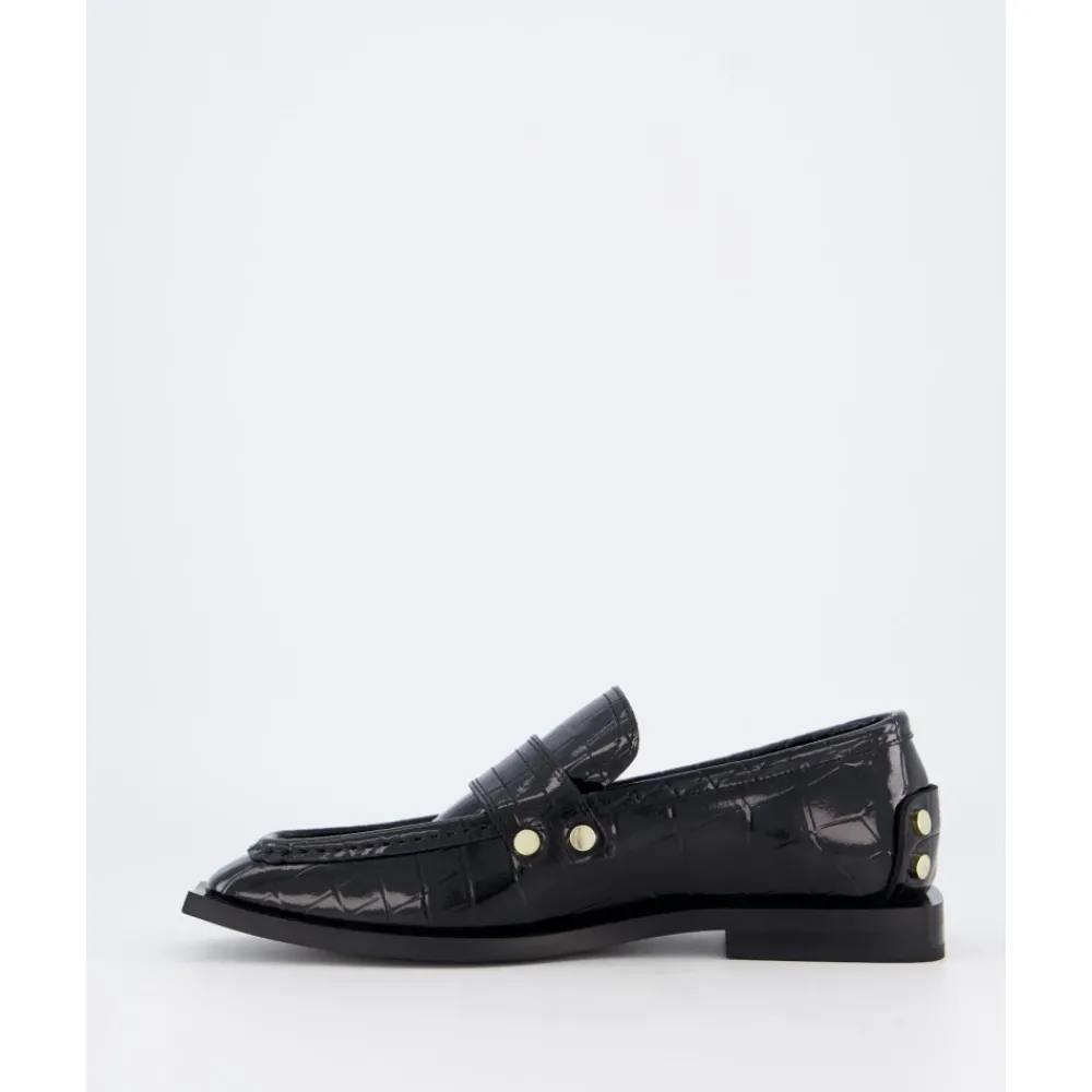 DAMES Ganni e Croco Loafers voor Dames