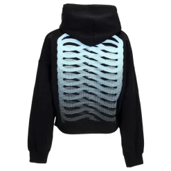 DAMES Propaganda e Cropped Hoodie met Ribbels
